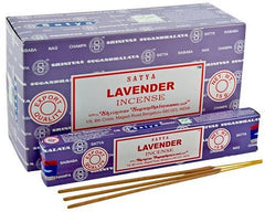 Mistiquora - Satya Lavender Incense - 15 Gram Pack (12 Packs Per Box)