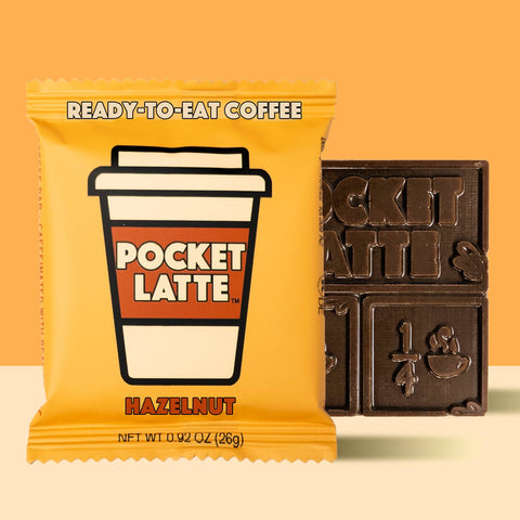 Pocket's Chocolates (Formerly Pocket Latte) - Hazelnut - Coffee Chocolate Bar