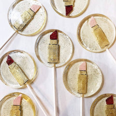 A Secret Forest - Fondant Lipstick Lollipops