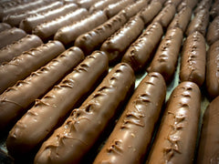 O'Shea's Candies Sweet Shop - Pretzel Rods 🥨 Peanut Butter & Milk Choc Triple Dipped 3PK