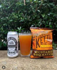 Lowcountry Kettle - Mustard Bbq Potato Chips - 24 bags