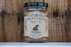 Blue Sage Honey Co. - Chai Spice Infused Raw Honey Unique Blend 9 Organic Spices - 1.75oz