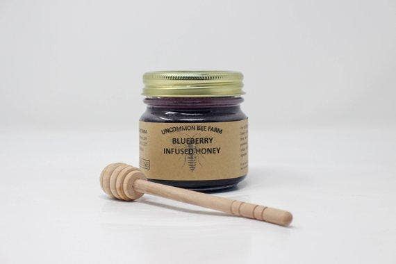 Uncommon Bees - Blueberry Infused Honey - 5oz