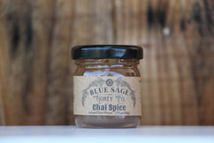 Blue Sage Honey Co. - Chai Spice Infused Raw Honey Unique Blend 9 Organic Spices - 1.75oz