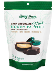 Honey Acres Inc. - Dark Chocolate Mint Honey Patties - 2lb Box