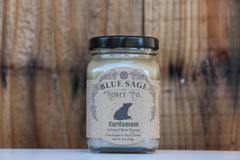 Blue Sage Honey Co. - Cardamom Infused Raw Honey Unique Flavor Organic Ingredients