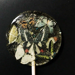 A Secret Forest - Kaleidoscope Butterflies Lollipops