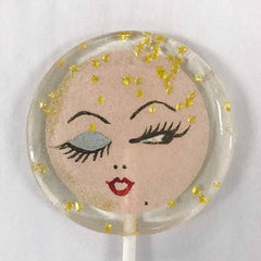 A Secret Forest - Pink Winking Moon Lollipops