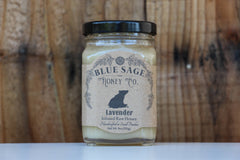 Blue Sage Honey Co. - Lavender Infused Raw Honey Floral Honey Real Flowers