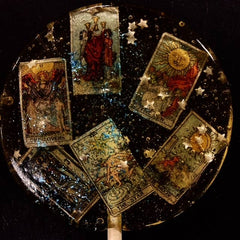 A Secret Forest - Mystical Tarot Card Lollipops