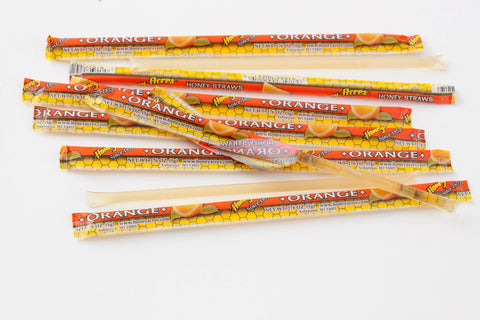 Honey Acres Inc. - Honey Straws - Orange - 100ct Box