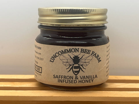 Uncommon Bees - Saffron & Vanilla Infused Honey