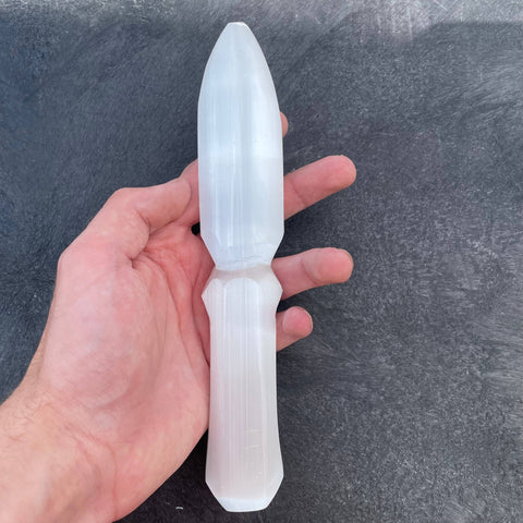 Keystone Crystals - Selenite 7 3/4” Knife