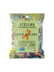 Stellar Snacks - Stellar Pretzel Braids - Bold & Herby - 1.5OZ