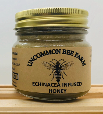 Uncommon Bees - Echinacea Infused Honey - 5oz