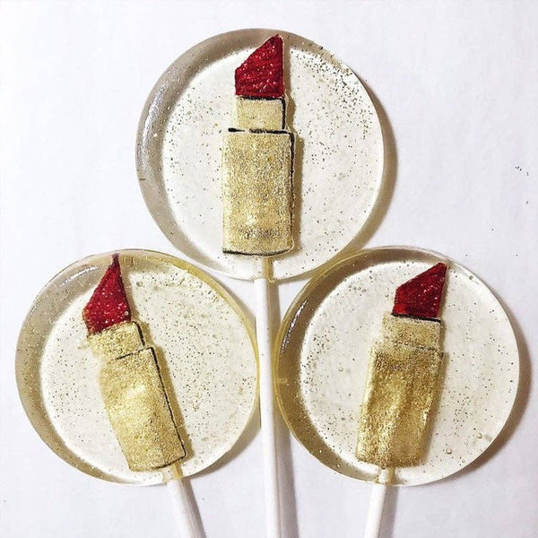 A Secret Forest - Fondant Lipstick Lollipops