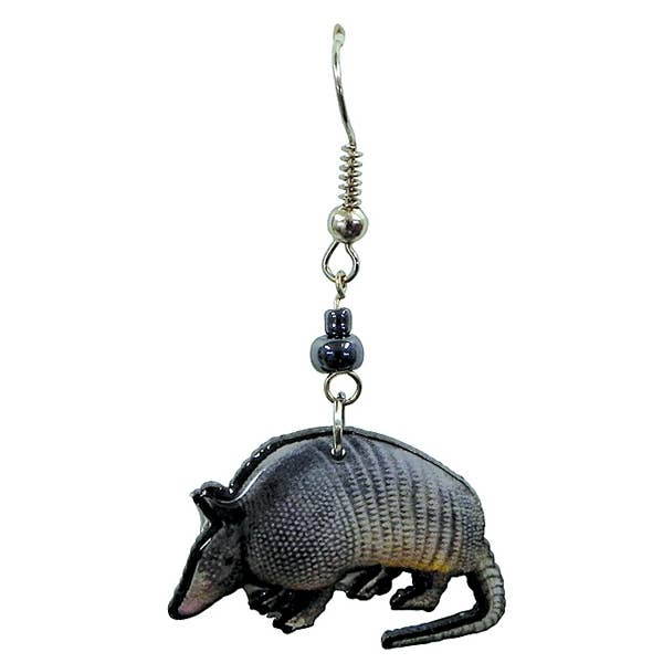 Pichincha - Acrylic Armadillo Southwest Animal Dangle Earrings