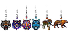 Pichincha - Acrylic Tiger Wild Animal Dangle Earrings