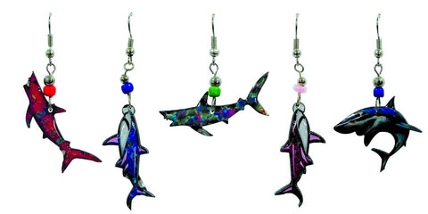 Pichincha - Acrylic Shark Sea Animal Dangle Earrings