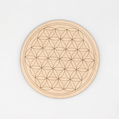 Ritual Pursuits - Flower of Life Crystal Grid - 4 in