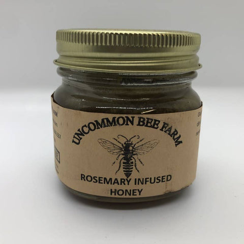 Uncommon Bees - Rosemary Infused Honey - 5oz