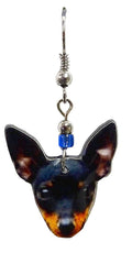 Pichincha - Acrylic Mini Pincher Dog Pet Dangle Earrings